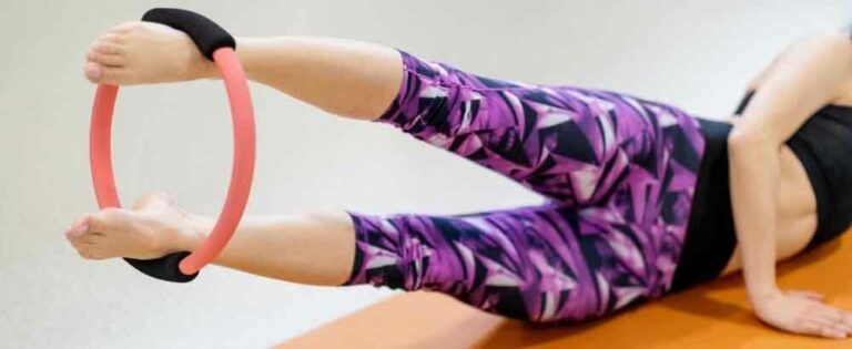Pack Cercle Pilates + 58 Cartes D'Exercices - Anneau De Fitness, Guide D'Entraînement