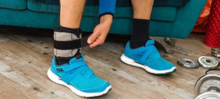 Ensemble De Poids Réglable En Silicone Pour Cheville Et Poignet 2 Pièces 045